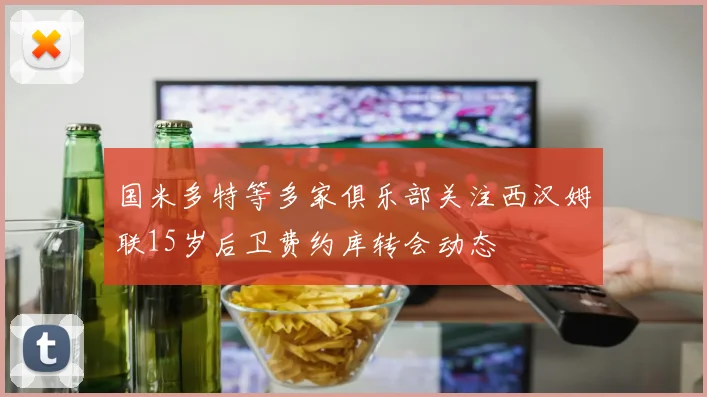 国米多特等多家俱乐部关注西汉姆联15岁后卫费约库转会动态